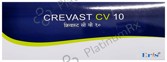 Crevast CV 10/75mg Capsule 15s