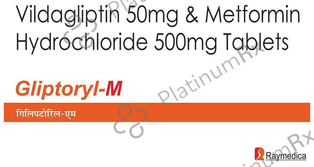 Gliptoryl M 500/50mg Tablet 10s