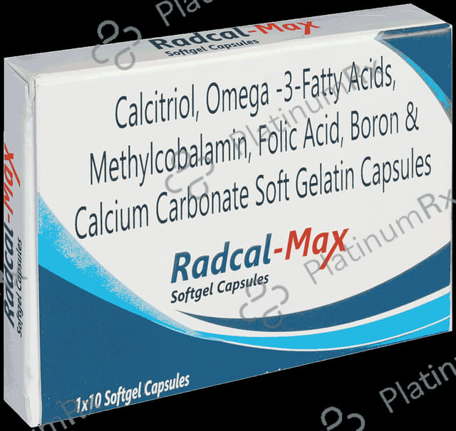 Radcal Max Softgel Capsule 10s