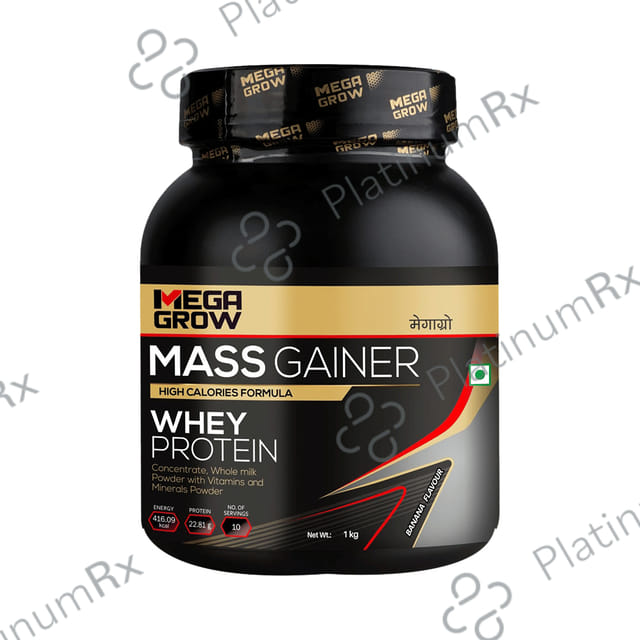 Megagrow Mass Gainer Banana