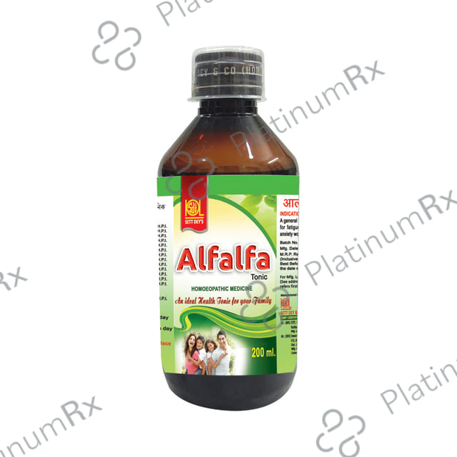Sett Dey Alfalfa Tonic