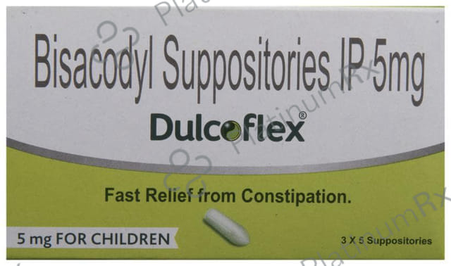 Dulcoflex 5mg Child Suppositories 5s