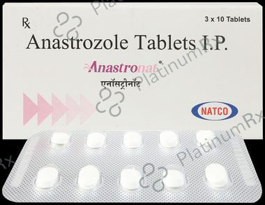 Anastronat 1mg Tablet 10 Tablet