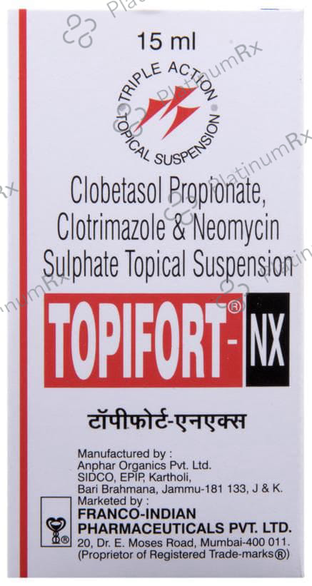 Topifort NX Topical Suspension 15ml