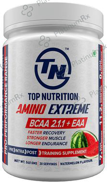 Top Nutrition Amino Extreme BCAA 2.1.1 + EAA Powder Watermelon
