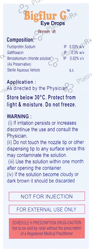 Bigflur G Eye Drop