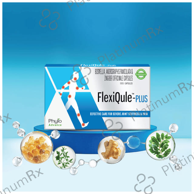 Flexiqule Plus Capsule For Osteo- Arthritis & Joint Pain