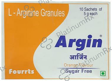 Argin 3gm Sachet Orange 5gm