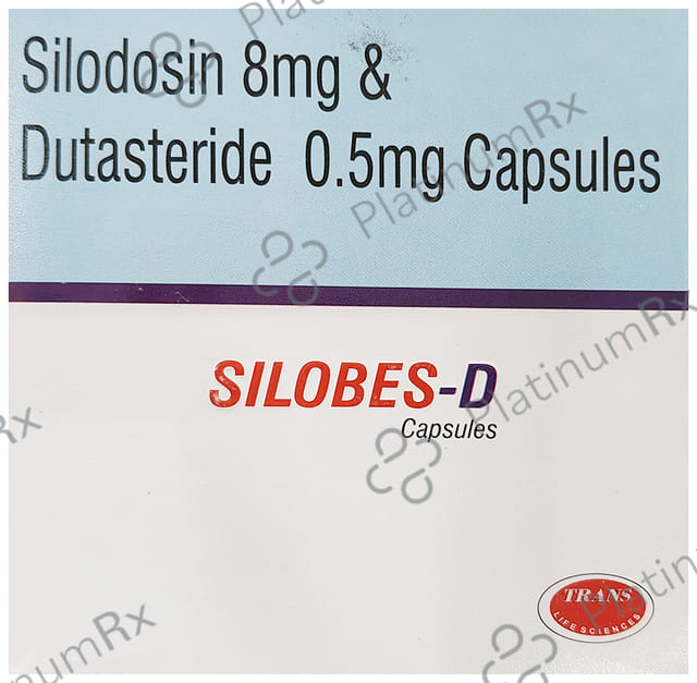 Silobes D 8mg/0.5mg Capsule