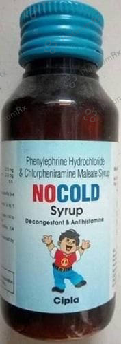 Nocold Plus 125/60/1mg Syrup 60ml