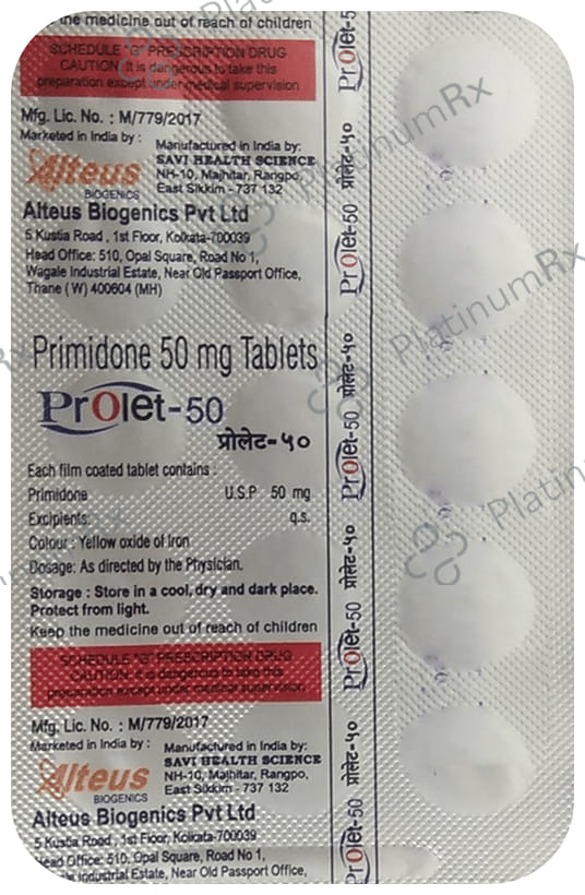 Prolet 50mg Tablet 15s