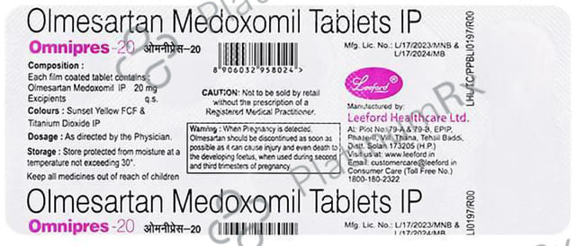 Omnipres 20mg Tablet 10s