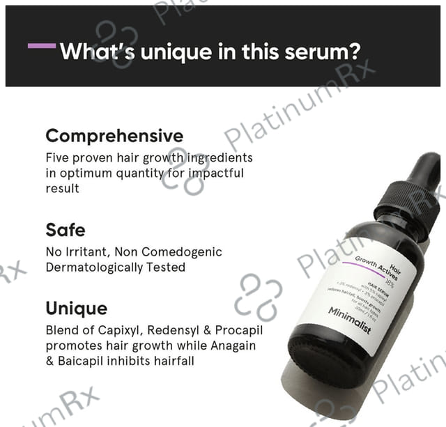 Minimalist 18% Hair Growth Actives Hair Serum 30ml