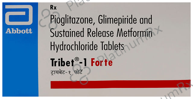 Tribet Forte 1/1000/15mg Tablet SR 15s