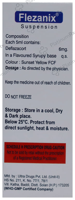 Flezanix Oral Suspension Mango 30ml