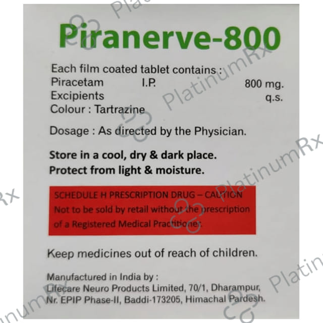Piranerve 800 Tablet