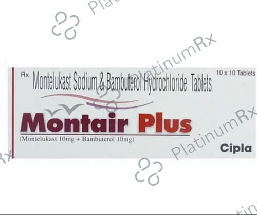 Montair Plus 10/10mg Tablet 15s