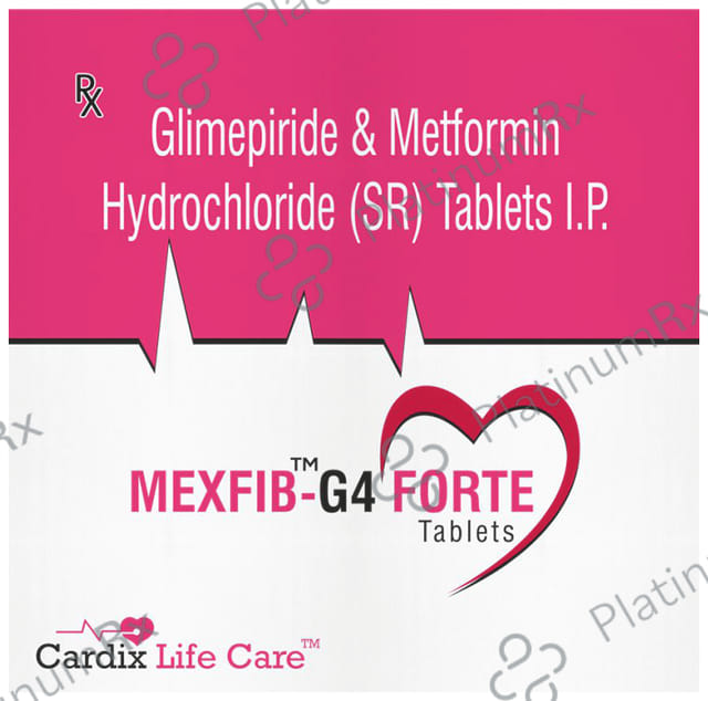 Mexfib G Forte 4/1000mg Tablet 10s