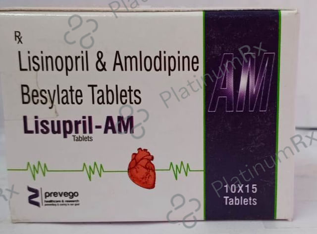 Lisupril AM 5/5mg Tablet 15s