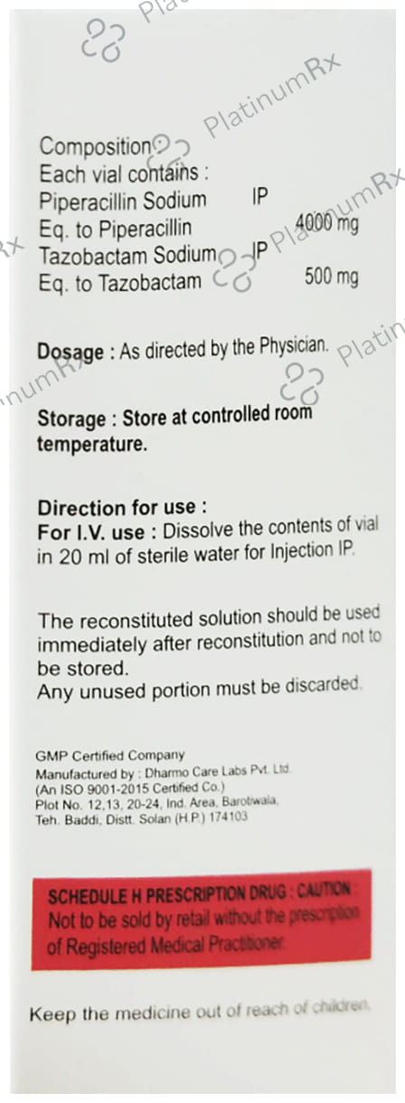Pact 4.5 4000/500mg Injection 1s