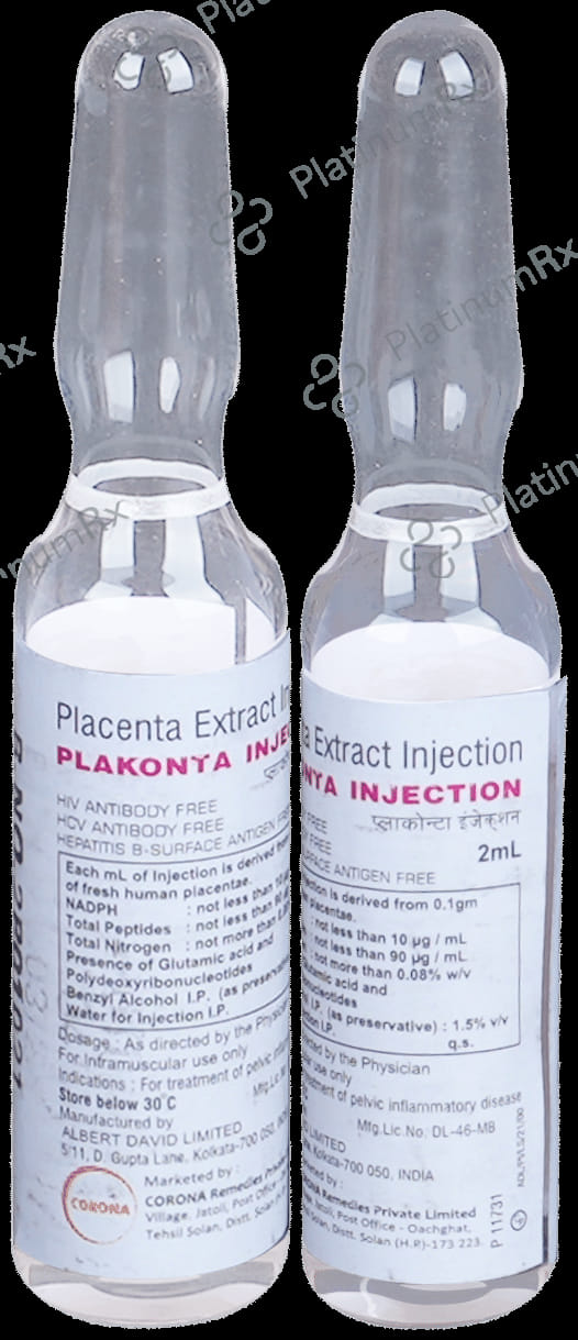 Plakonta 0.1gm Injection