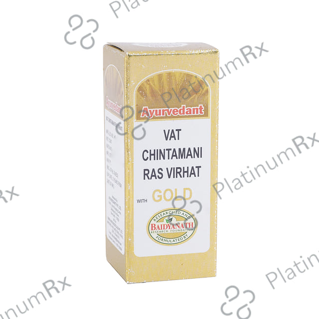 Ayurvedant Vat Chintamani Ras Virhat with Gold Tablet