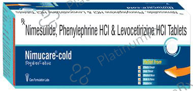 Nimucare Cold 100mg/5mg/5mg Tablet