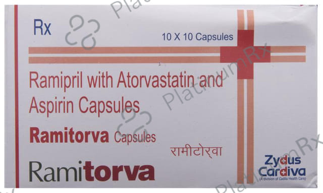 Ramitorva 10/75/5mg Capsule 10s