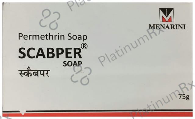 Scabper 1% Soap 75gm