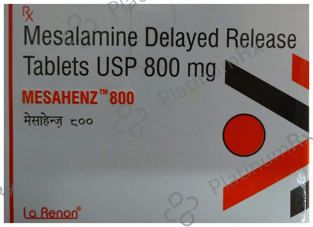 Mesahenz 800mg Tablet DR 10s