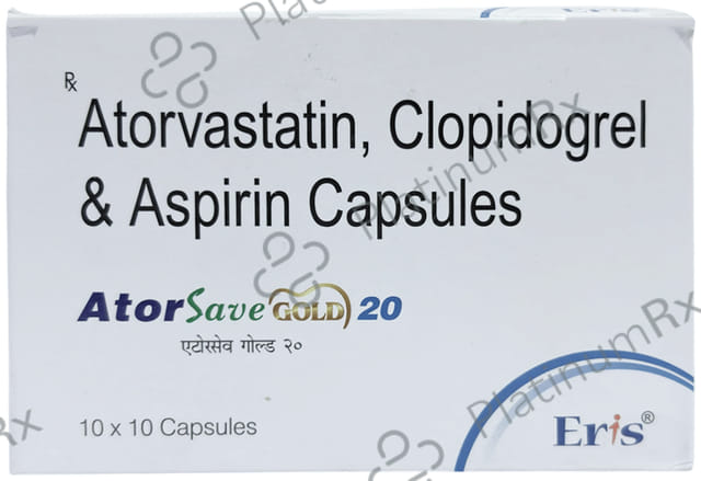 Atorsave Gold 20/75/75mg Capsule 10s