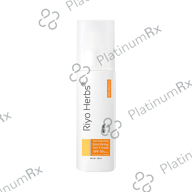 Riyo Herbs Sun Protection Mattifying Gel SPF 50 PA+++ Cream 100ml