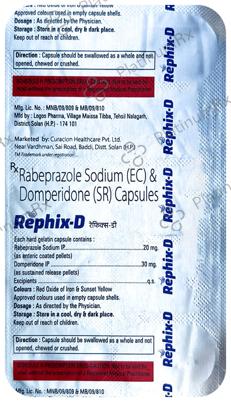 Rephix 30/20mg D Capsule SR 10s