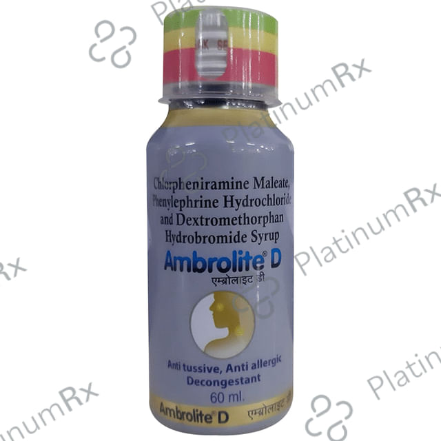 Ambrolite D Syrup 60ml