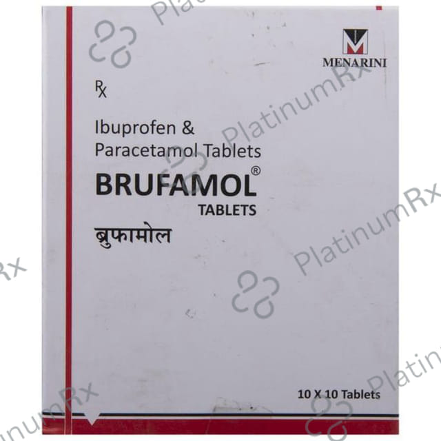 Brufamol 400/325mg Tablet 10s
