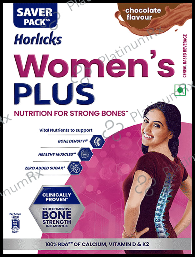 Horlicks Womens Plus Flavour Chocolate 400gm