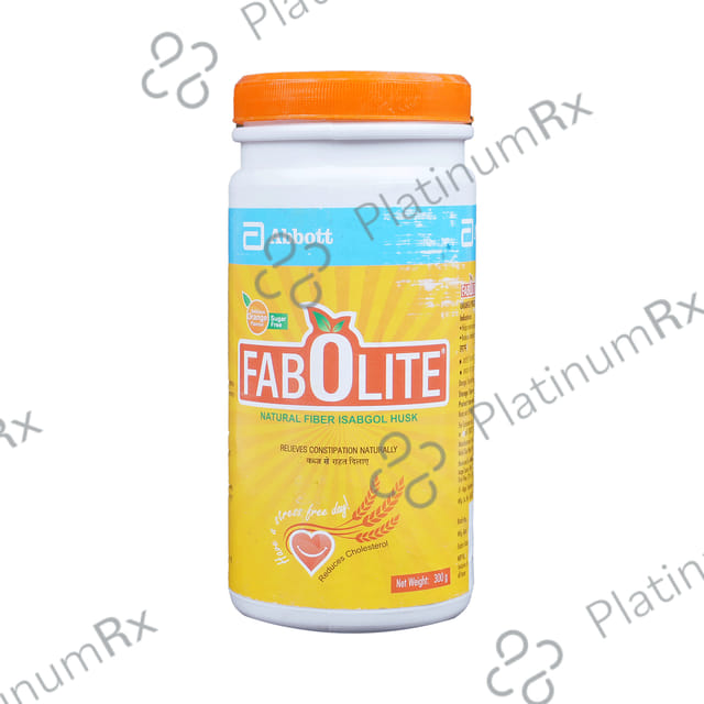 Fabolite Orange Flavour Powder 300gm