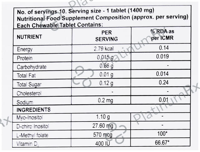 Qlife Chewable Tablet 10s