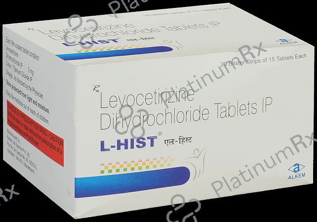 L Hist 5mg Tablet 15s