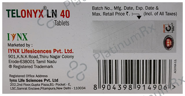 Telonyx-LN 40 Tablet