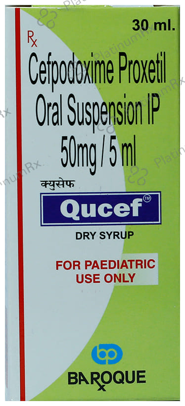 Qucef Oral Suspension