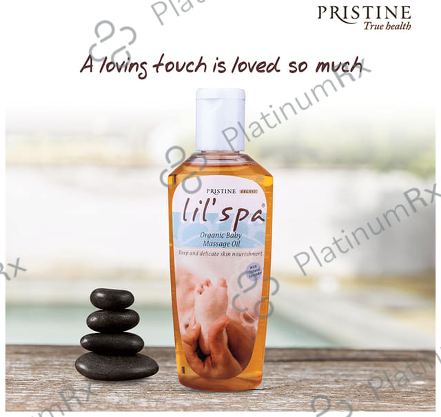 Pristine Lil' Spa Organic Baby Massage Oil