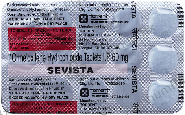 Sevista 60mg Tablet 15s