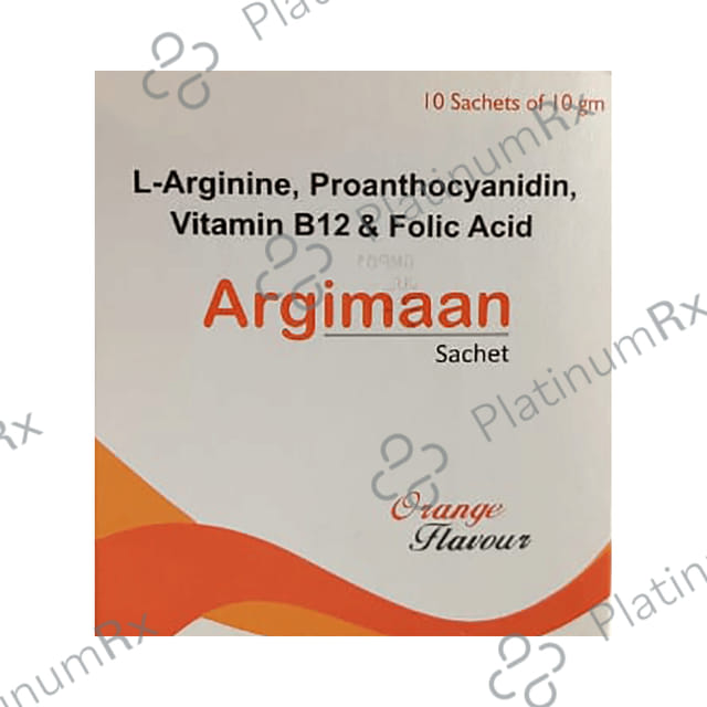 Argimaan Orange Flavour Sachet 10gm