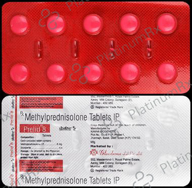 Prelid 8mg Tablet 10s