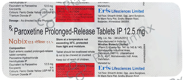 Nobix 12.5mg Tablet 10s