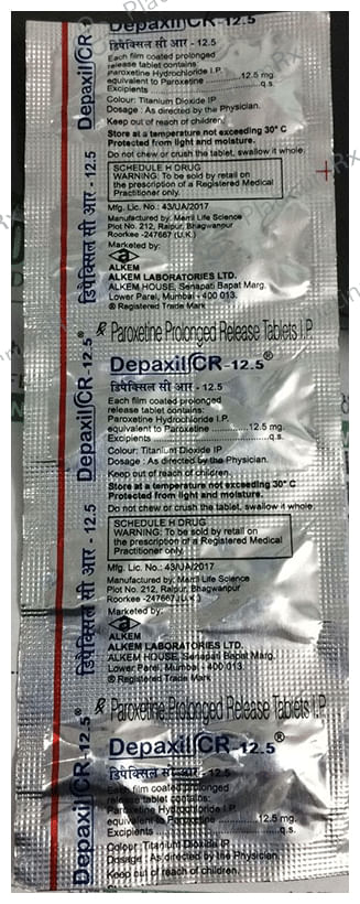 Depaxil CR 12.5mg Tablet 10s
