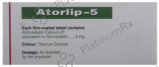 Atorlip 5 Tablet 10 Tablet