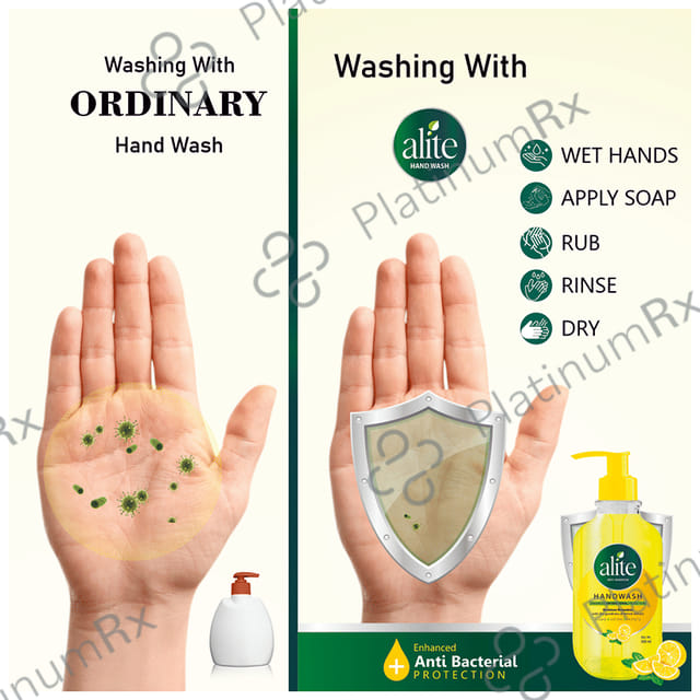 Alite Handwash Lemon 300ml