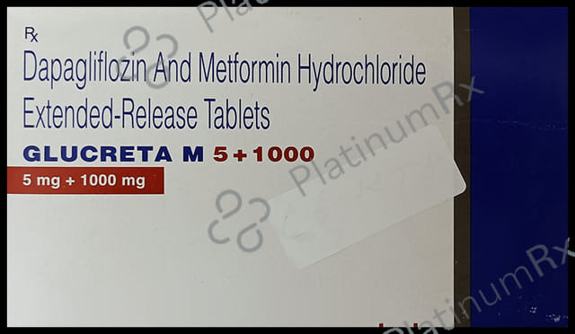 Glucreta M 5/1000mg Tablet ER 10s